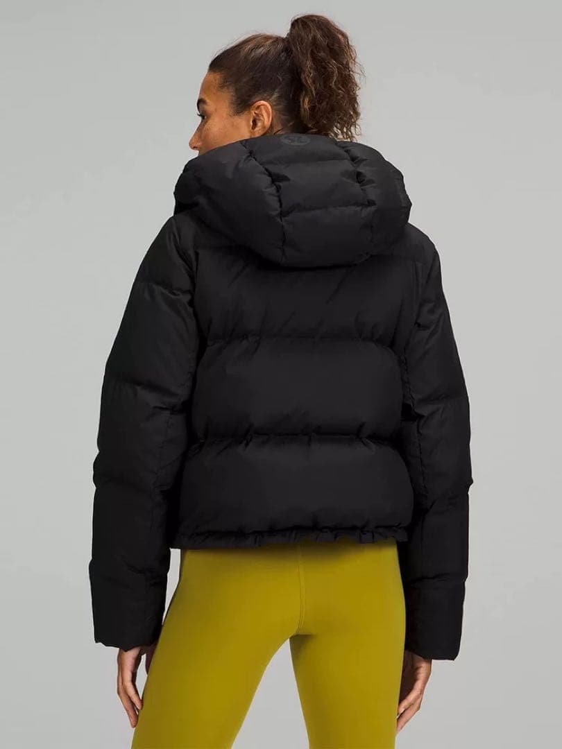 Lululemon ブラック ダウンジャケット6 サイズ