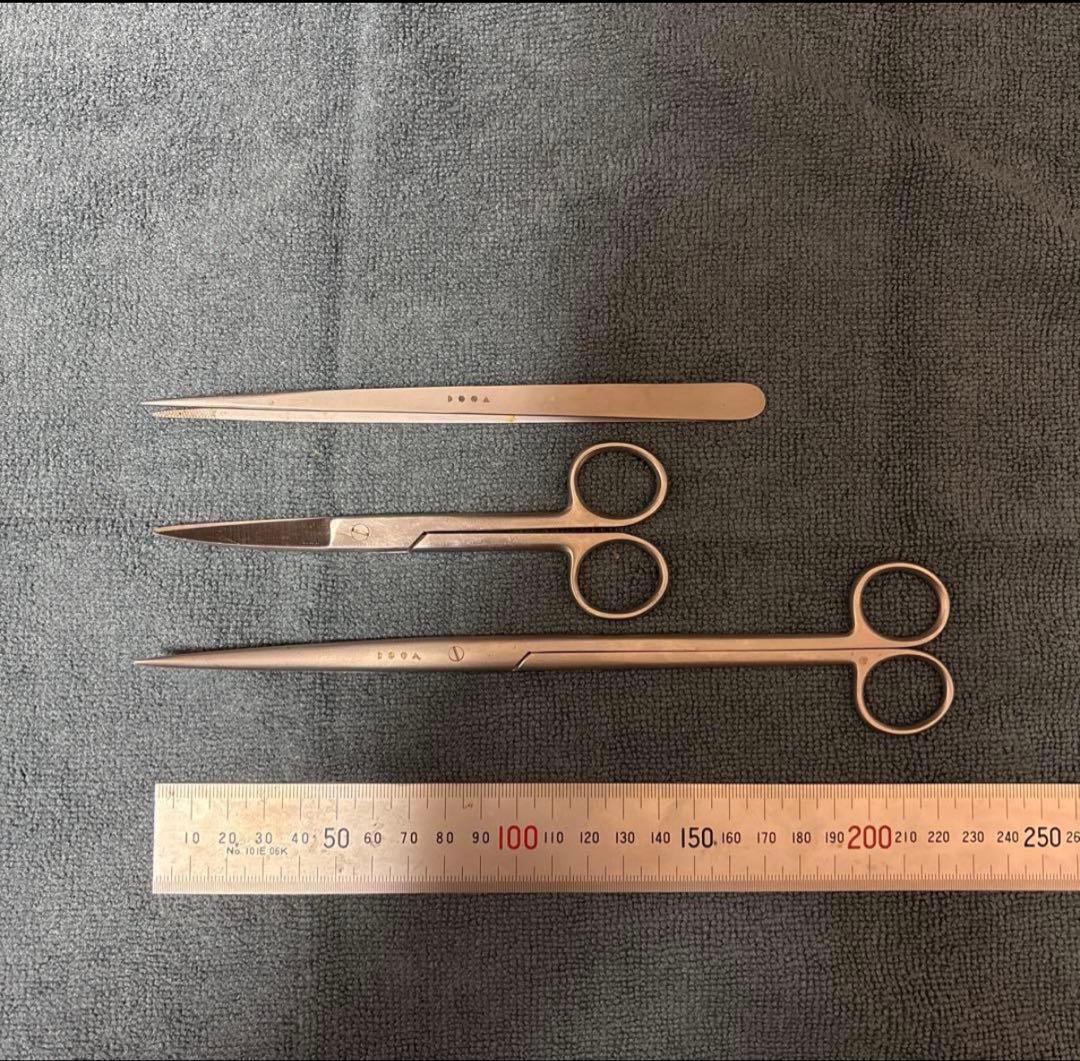 DOOA ピンセット　シザー 3点
