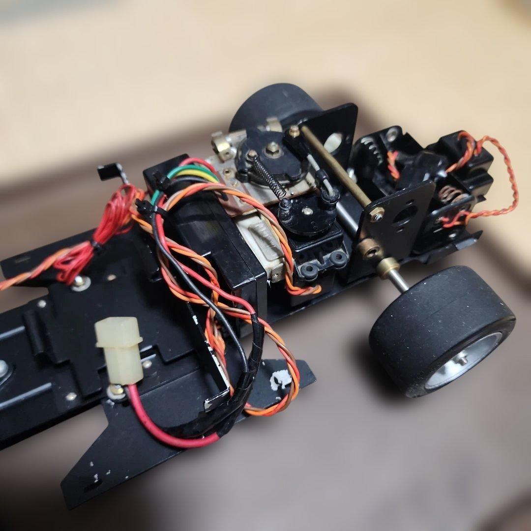 タミヤRC1/12希少当時物ポルシェ934 そろそろ取消ます　ジャンク