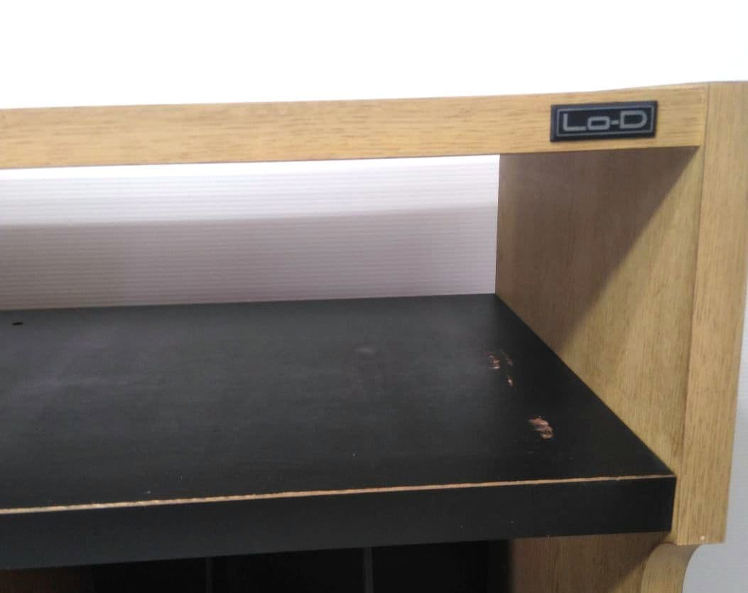 Lo-D(ローディー) オーディオラック レコードラック