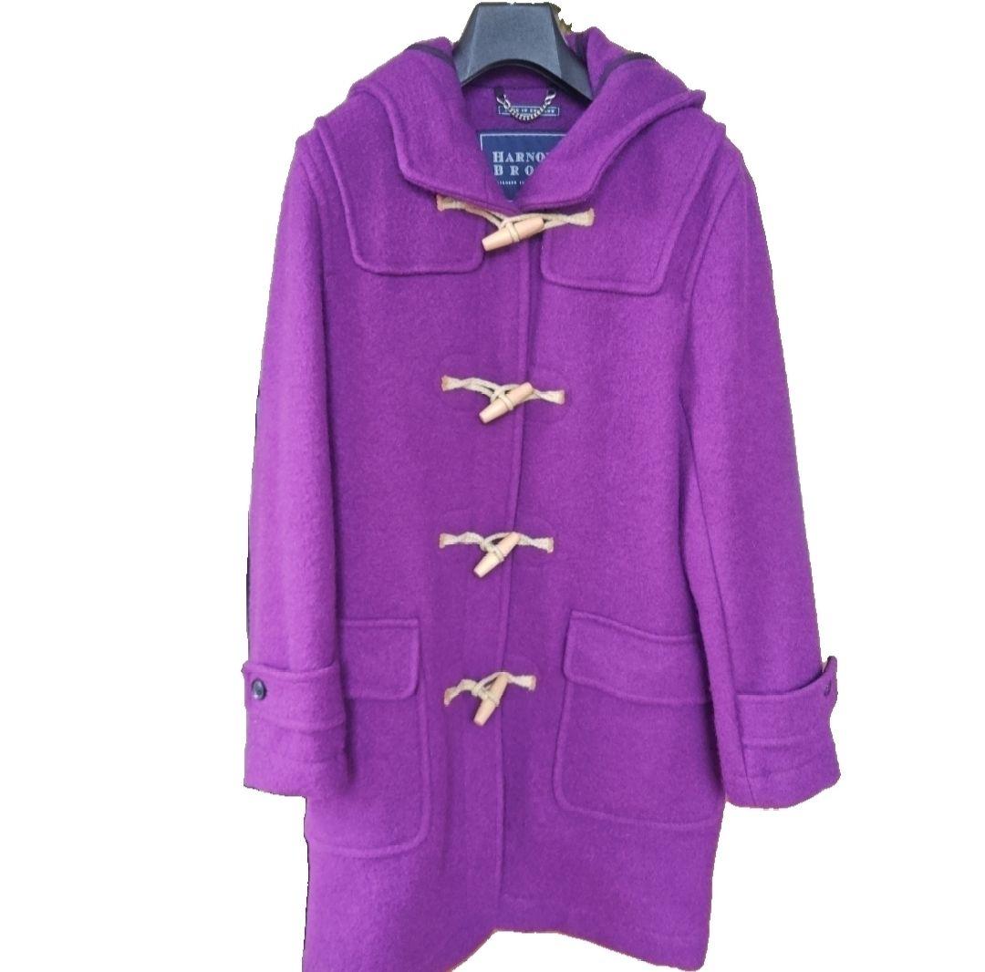 週末限定大幅値下げ！！高級９万　ダッフル　アーノルドブルック 　パープル　紫