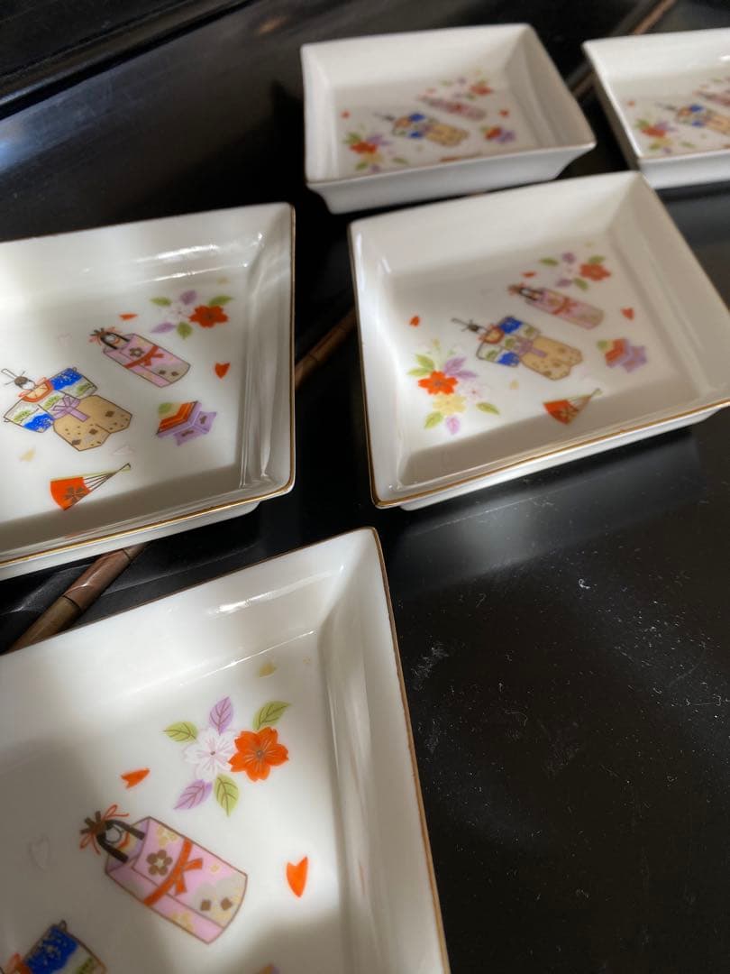 ひな祭りデザイン茶器セット