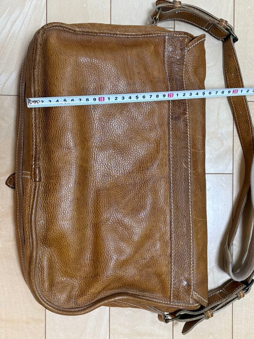◆Vntage◆Paul Smith◆メッセンジャーバッグ◆うす茶◆本革
