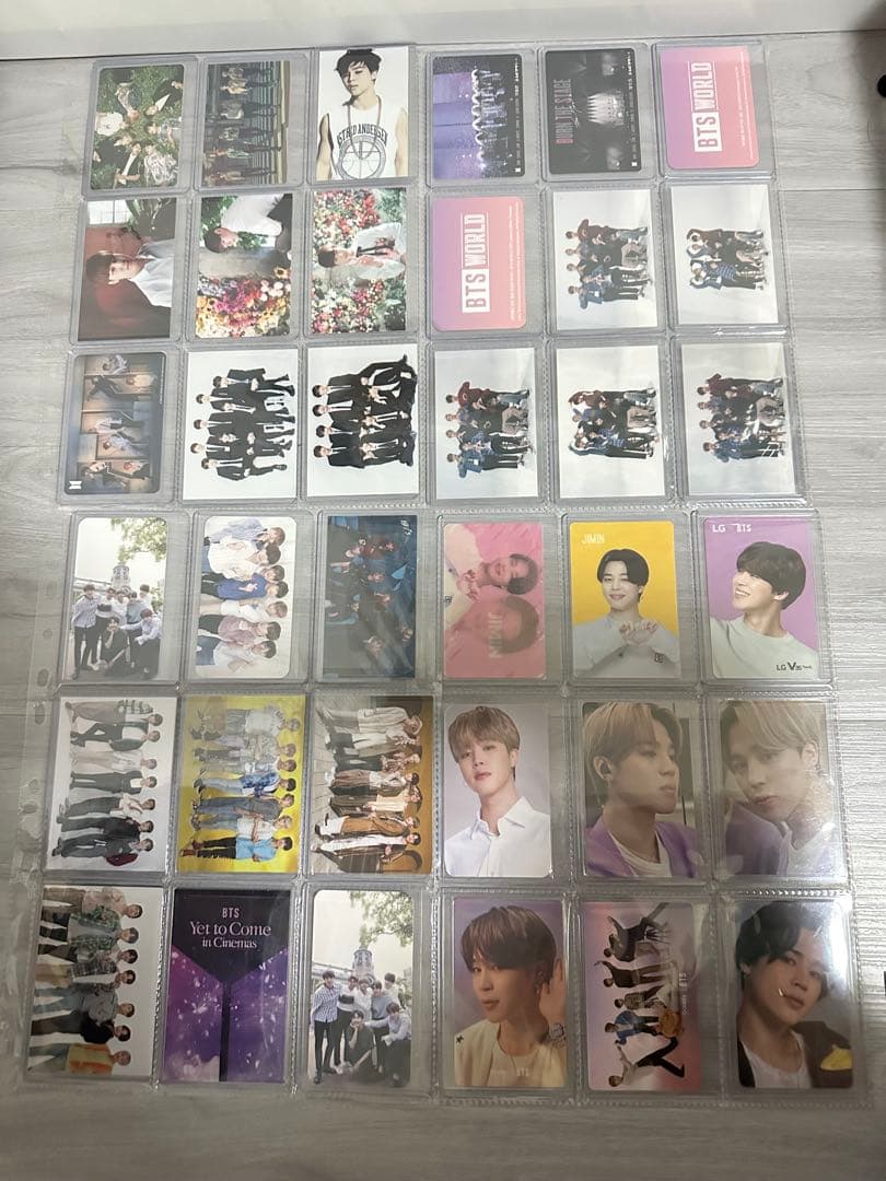 週末限定値下げ bts ジミン トレカ 公式 まとめ売り