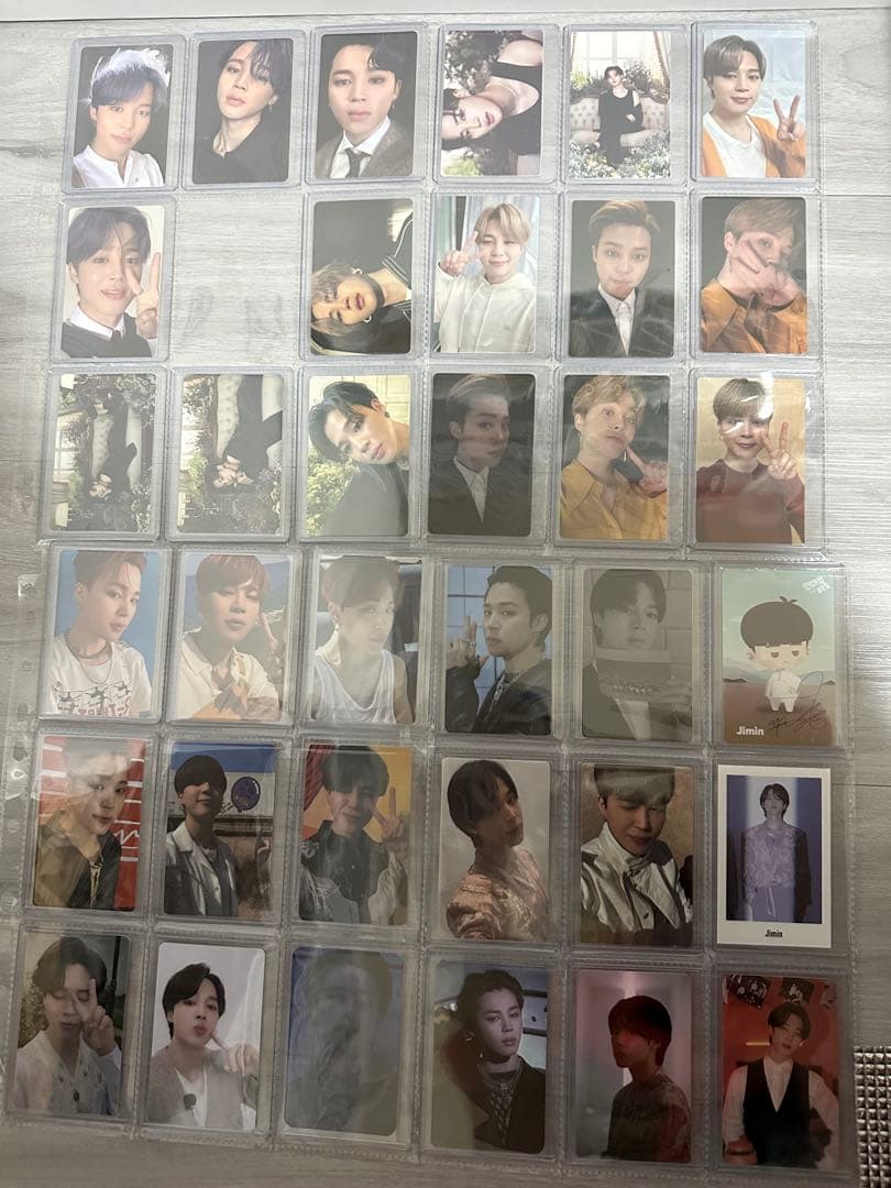 週末限定値下げ bts ジミン トレカ 公式 まとめ売り