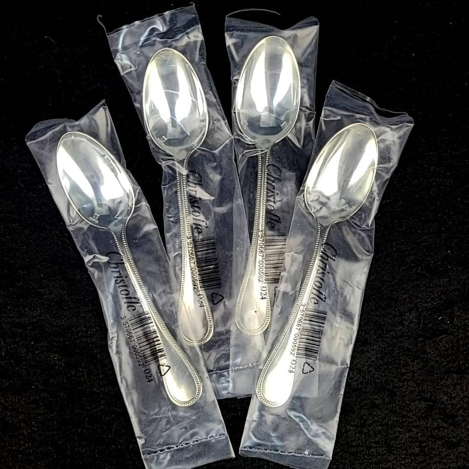 ・未使用・クリストフル パール　フォーク　ナイフ　スプーン　29点　定価50万円