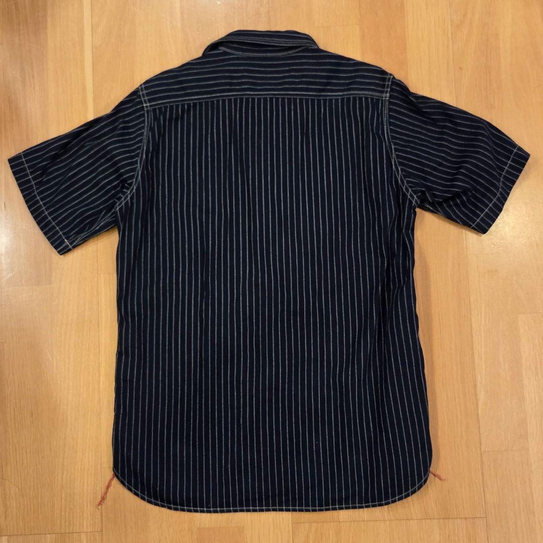 アイアンハート ウォバッシュ ワークシャツ M 美品 IRON HEART 半袖