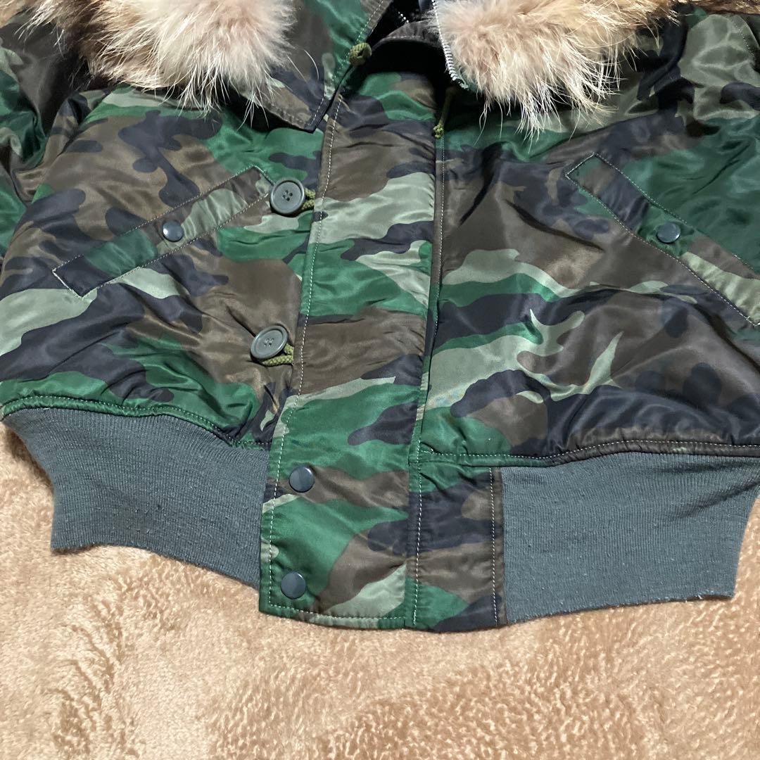 military N-2B flight bomber jacket n2b短丈