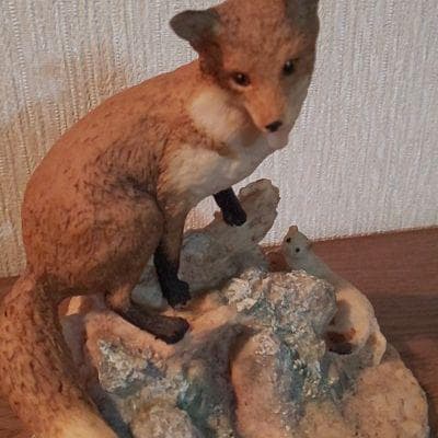 Aynsley  キツネの親子