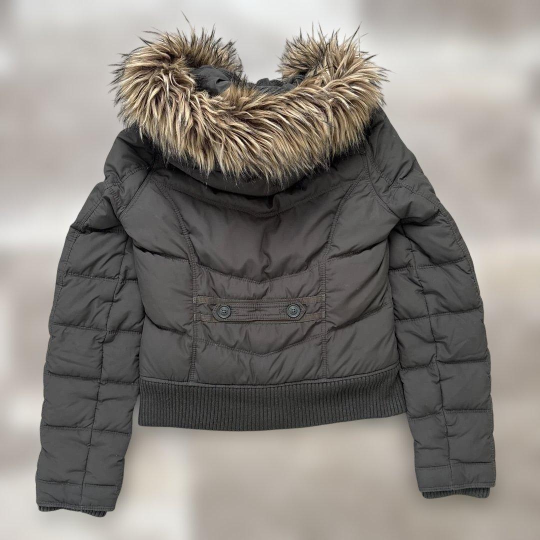 ジャケット・アウター vintage Hollister fur downjacket L