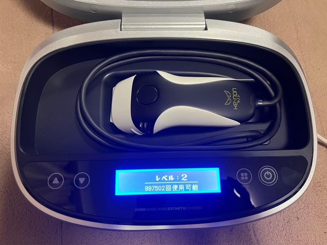 ke-non 脱毛器 LCDディスプレイ付き