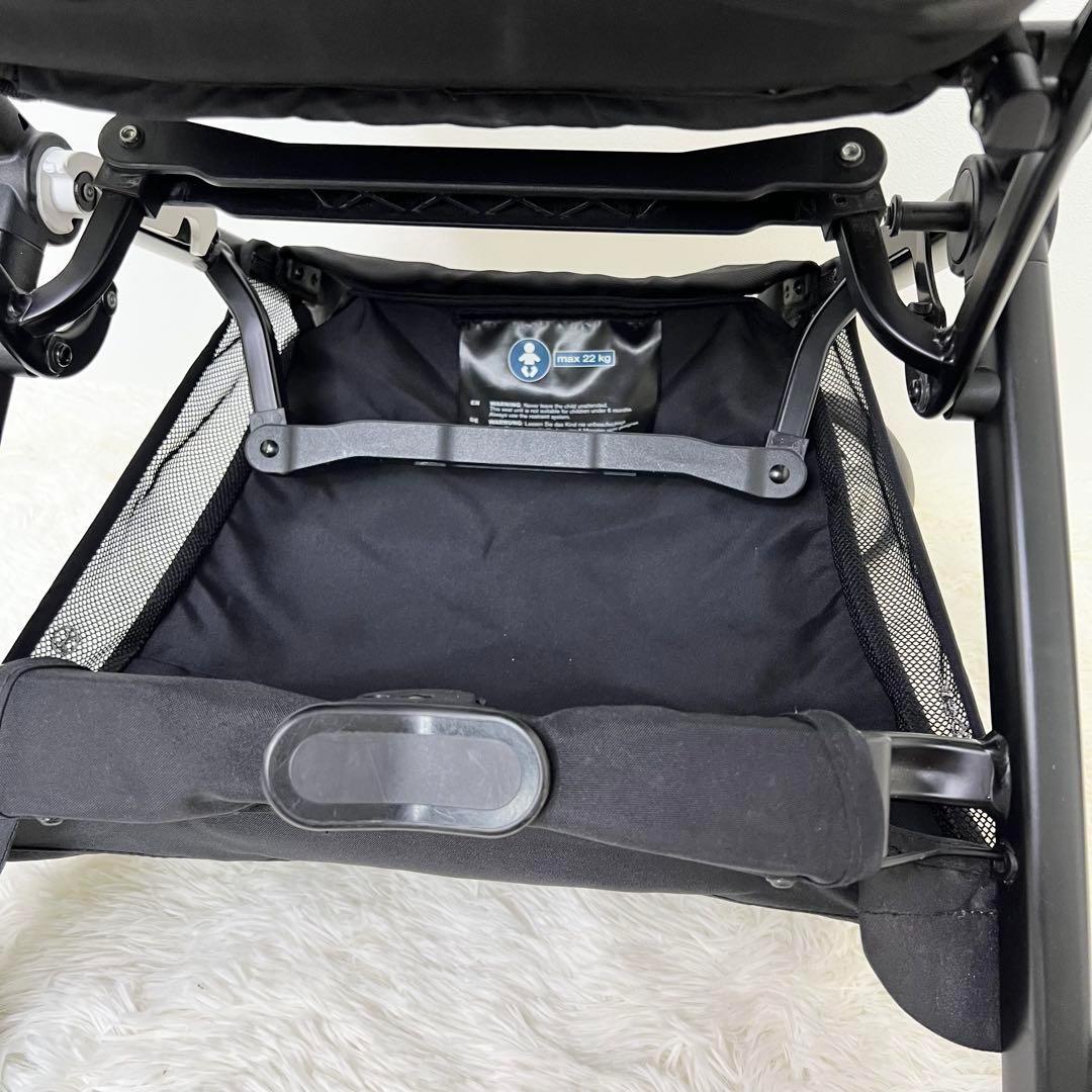 美品 Cybex Libelle ベビーカー ブラック 折りたたみ簡単