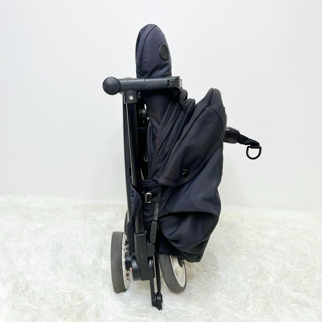 美品 Cybex Libelle ベビーカー ブラック 折りたたみ簡単
