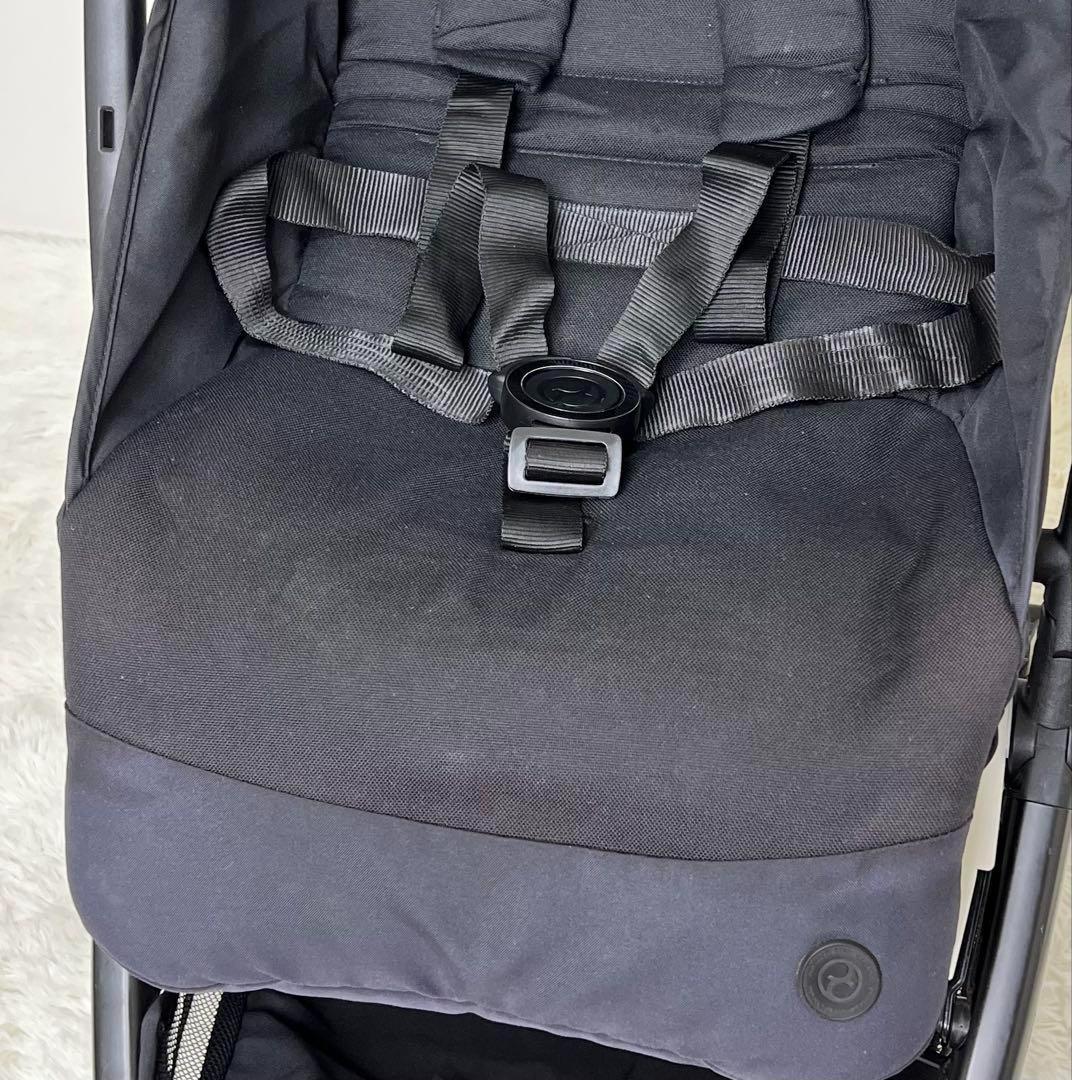 美品 Cybex Libelle ベビーカー ブラック 折りたたみ簡単