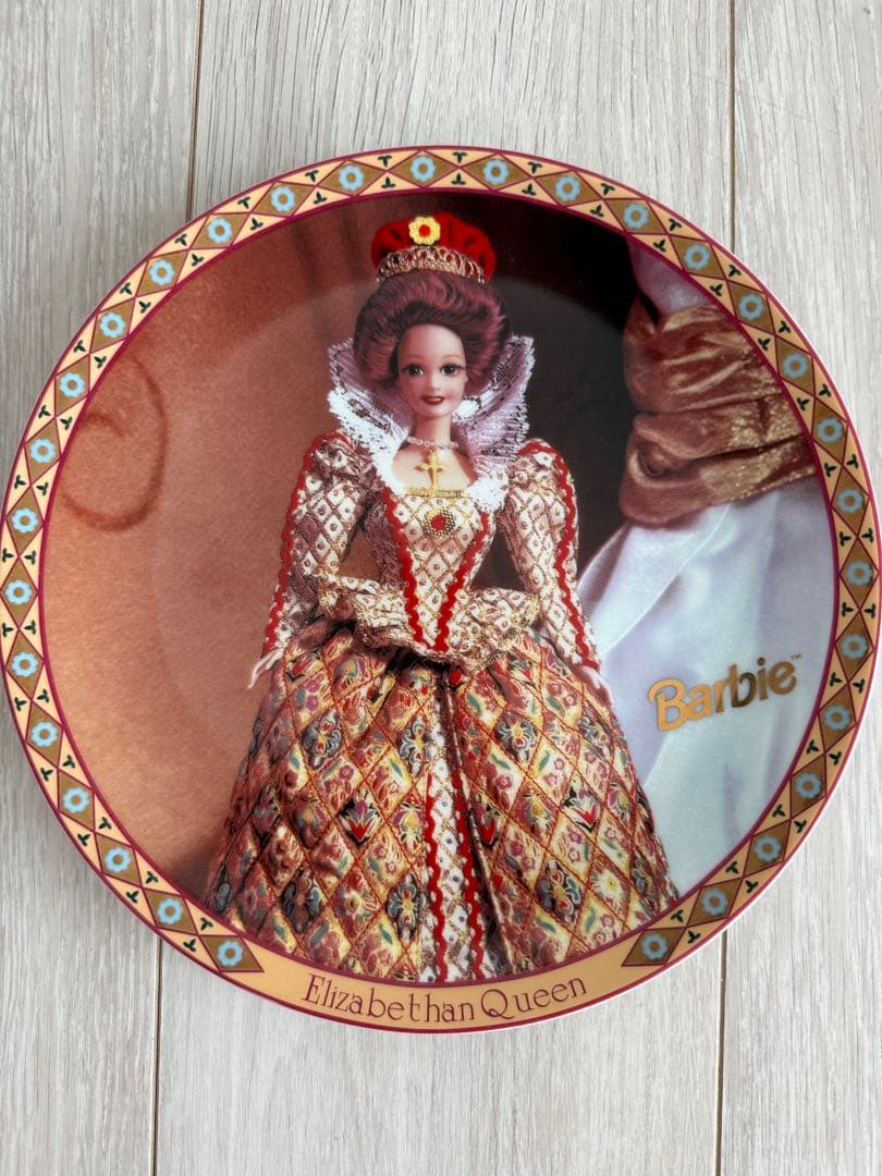 1997年バービーBarbieヴィンテージ 皿プレート限定コレクション