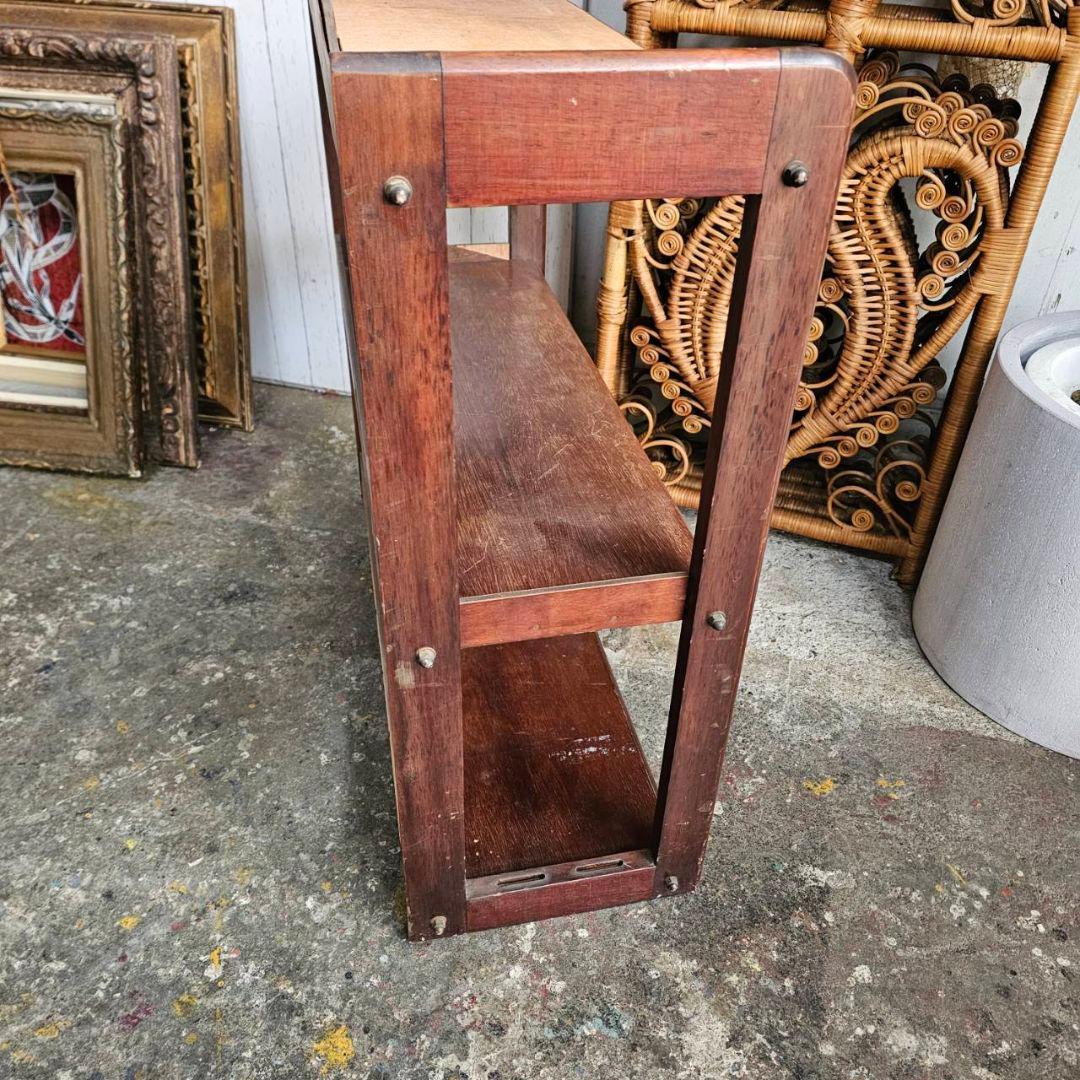 【q186】レトロ 陳列棚 ヴィンテージ DIY ヴィンテージ