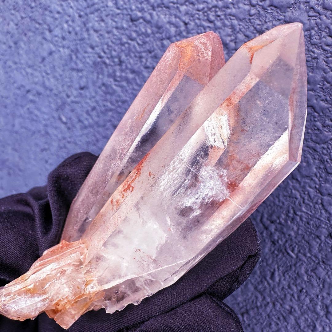 希少❗️高透明度❗️超綺麗♡超強いパワー ピンクヒマラヤ クラスター天然石A1501