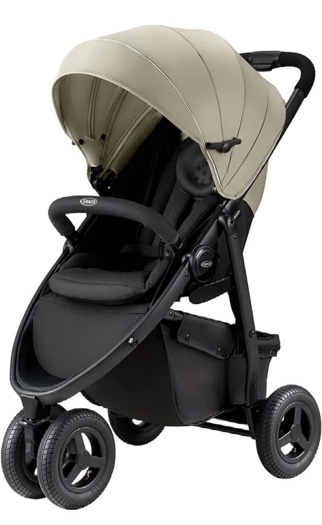 Graco グレコ　A型 3輪ベビーカー バギー レインカバー付