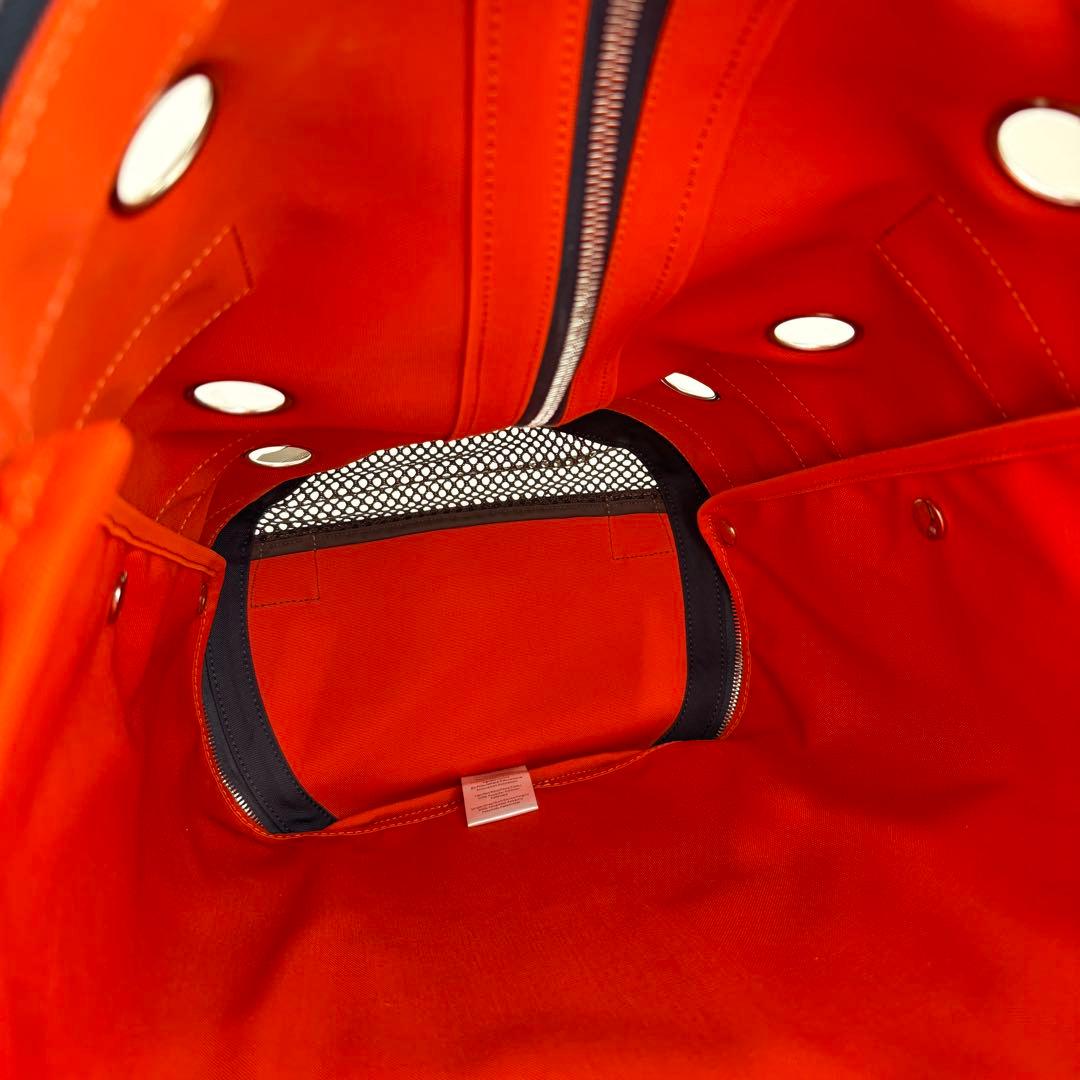 新品未使用　HERMES エルメス　犬用キャリーバッグ　ネイビー　ブラウン