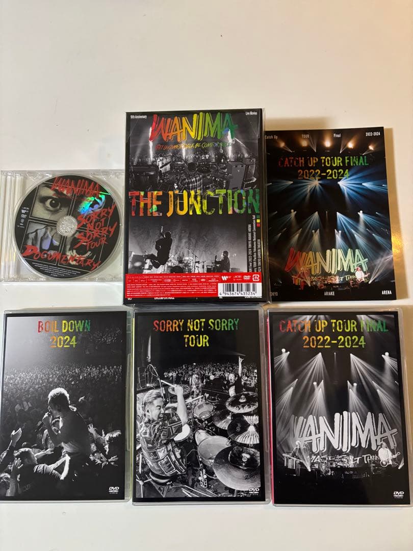 「WANIMA THE JUNCTION」MEMBERS限定DVD特典付き