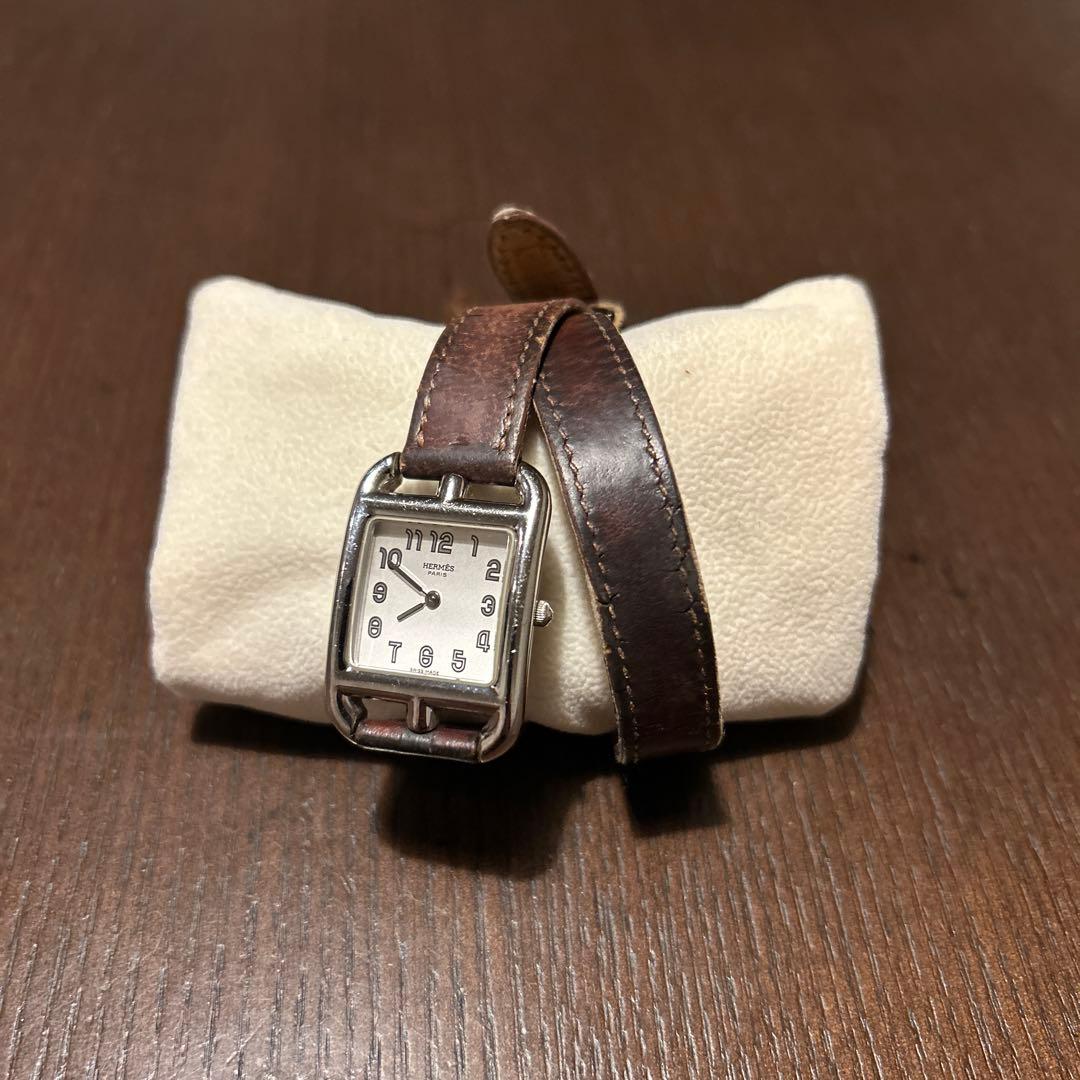 難あり　HERMES エルメス ケープコッド ドゥブルトゥール