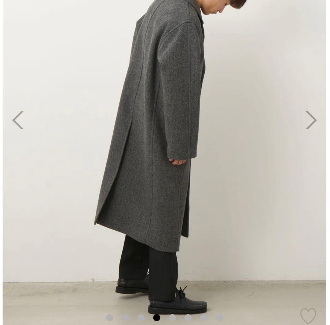 オーラリーAURALLY 25AW SHETLAND WOOLダブルコート