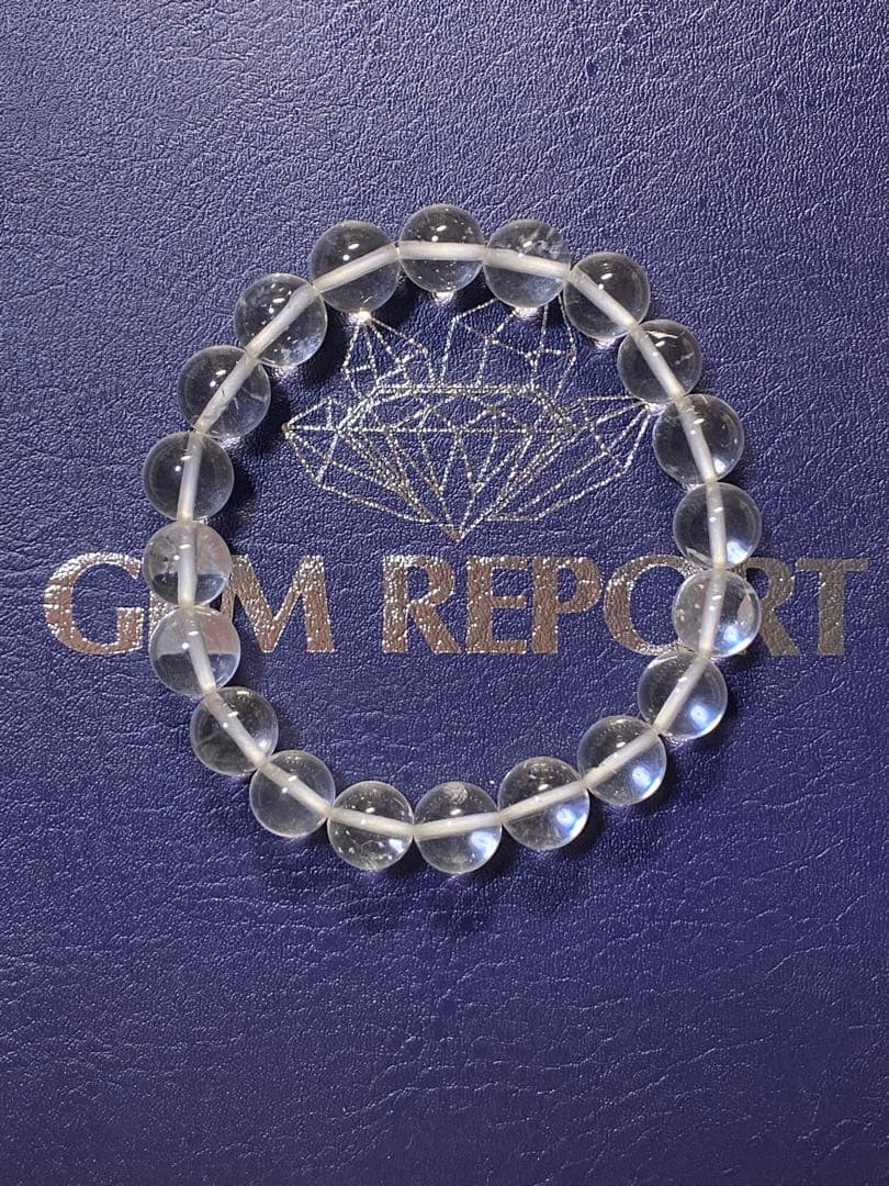 天然ペタライトブレスレット約10mm鑑別書付き