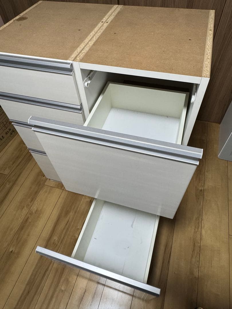 ニトリ キッチンボード 下台 チェルシー ストッカー 40cm幅