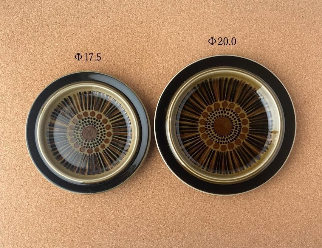 ARABIA KOSMOS コスモス Φ17.5 ヴィンテージ プレート 6枚