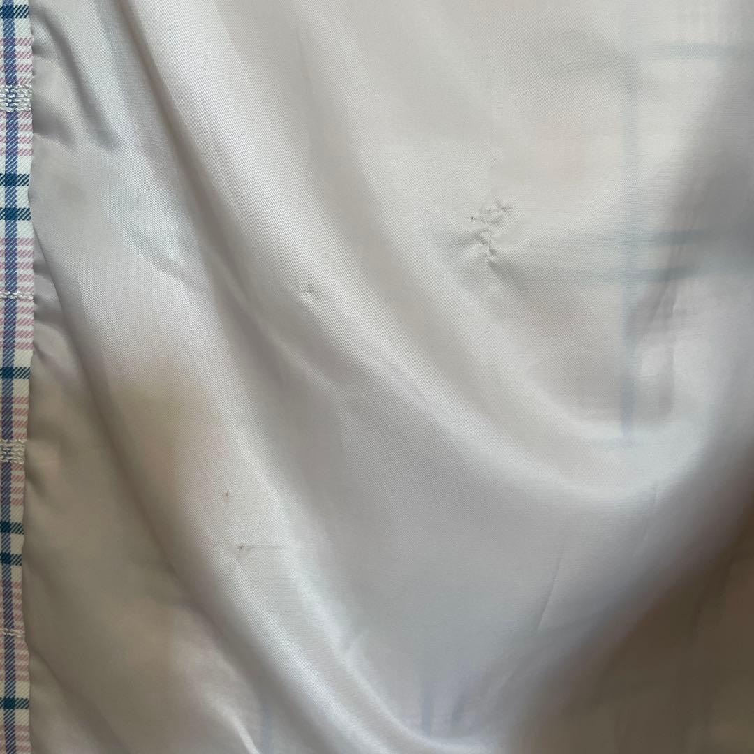 ジルスチュアート　アンドレアチェックトレンチコート　S　浜辺美波さん　ドラマ着用