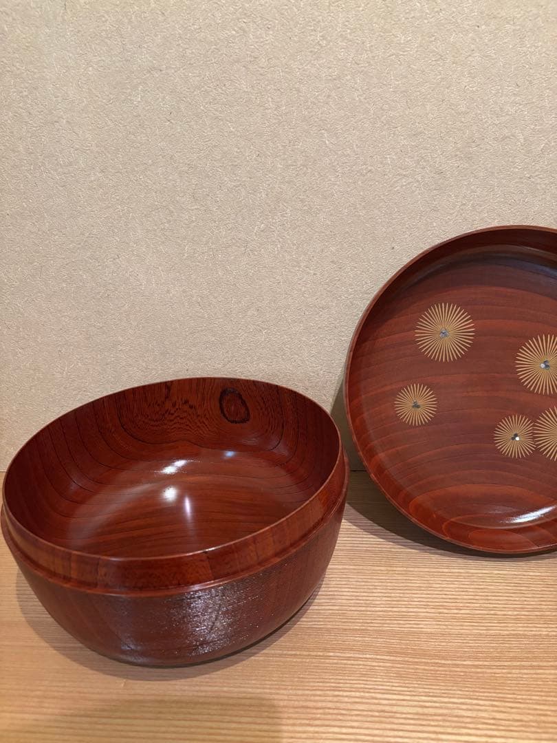 茶道具　ジキロ　欅木地