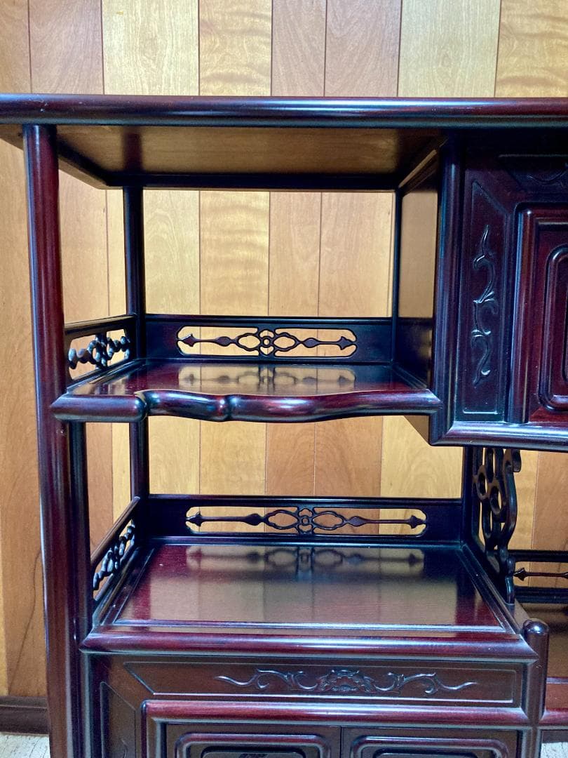 【直接引取限定】 飾り棚 アンティーク家具