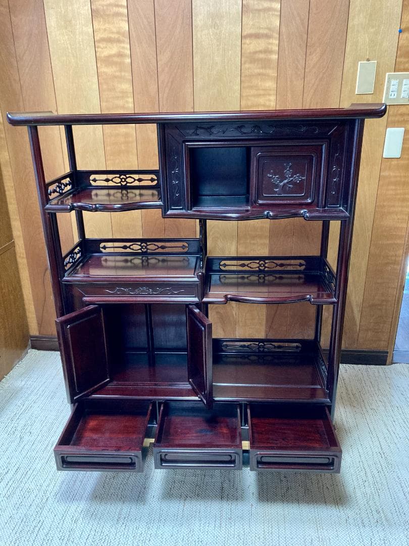 【直接引取限定】 飾り棚 アンティーク家具