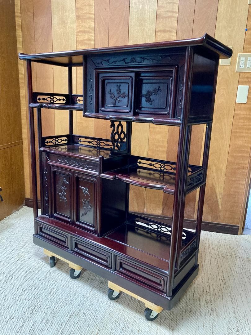 【直接引取限定】 飾り棚 アンティーク家具