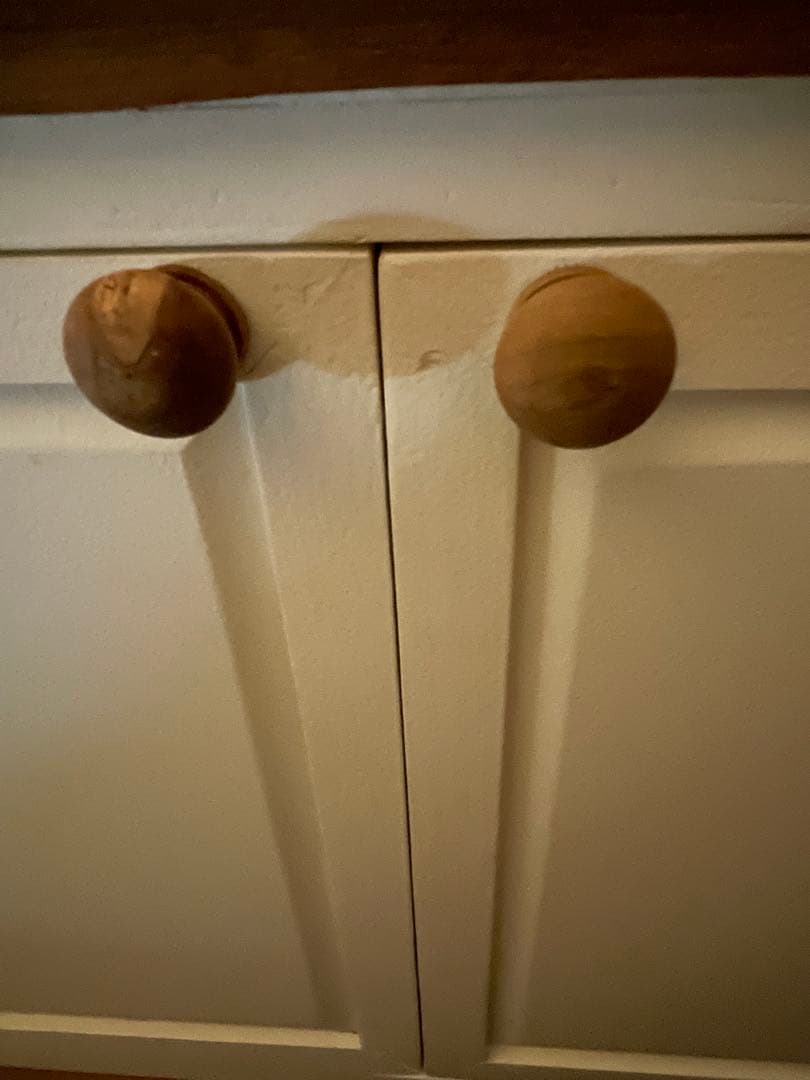 サリュ Salut!★オールドウッド両開きキャビネット★イケア ニトリ 無印系