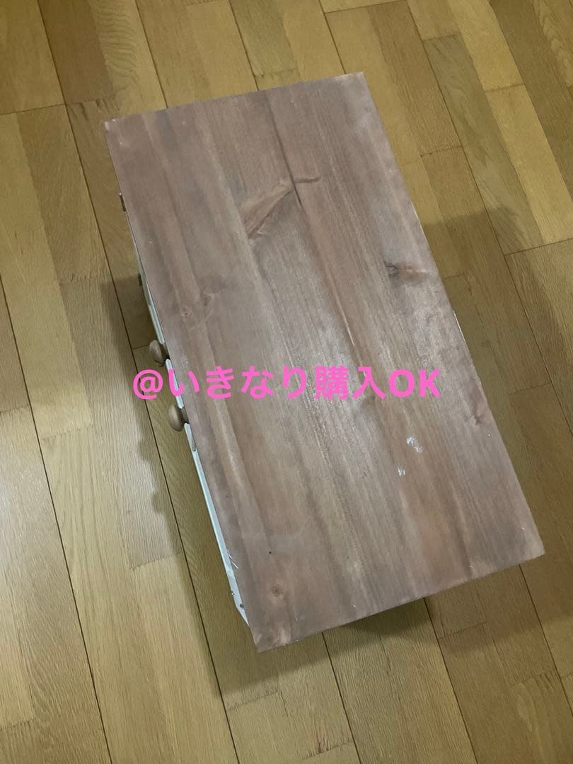 サリュ Salut!★オールドウッド両開きキャビネット★イケア ニトリ 無印系