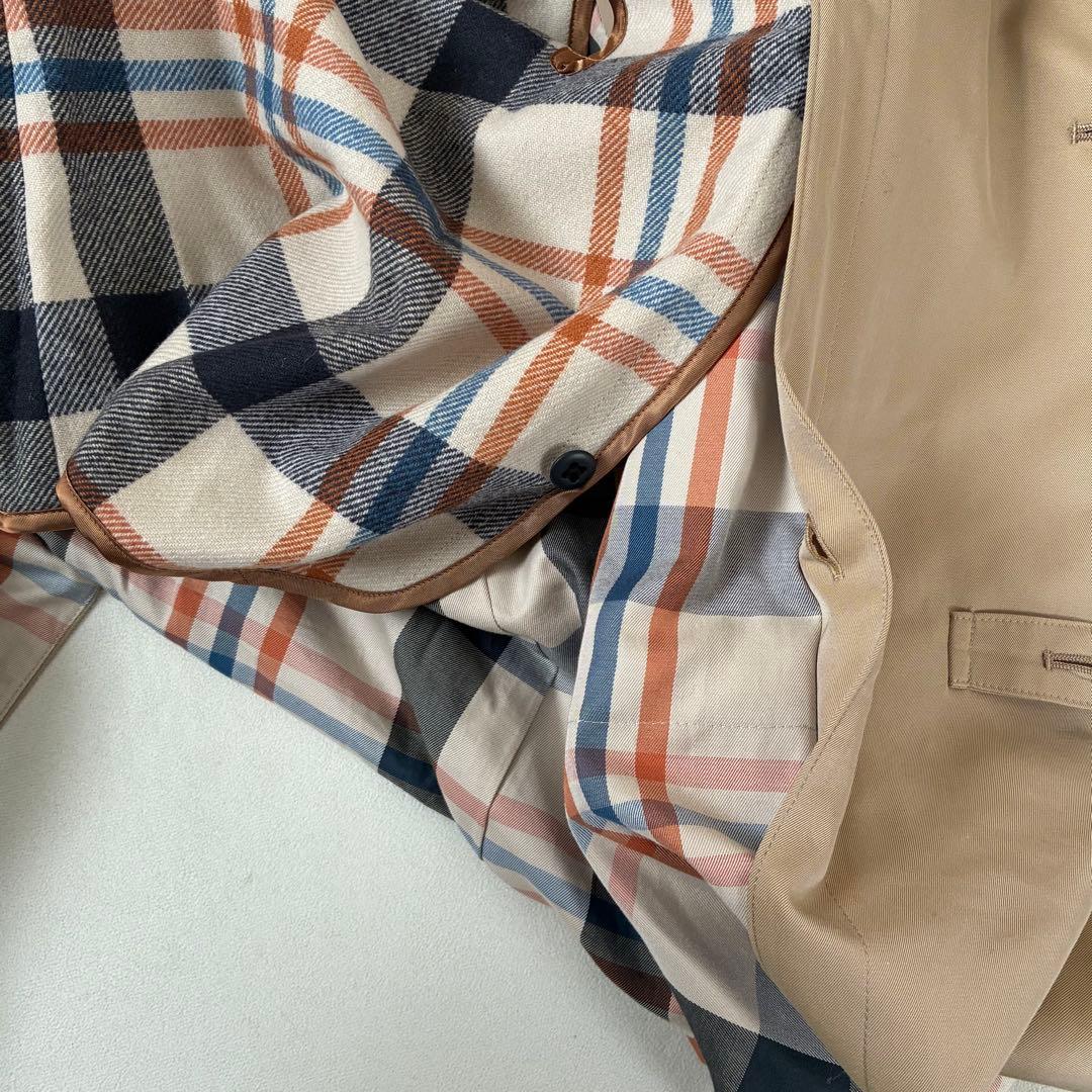 三陽商会　サンヨー/SANYO ステンカラーコート　ロング丈　キュプ　キレイめ