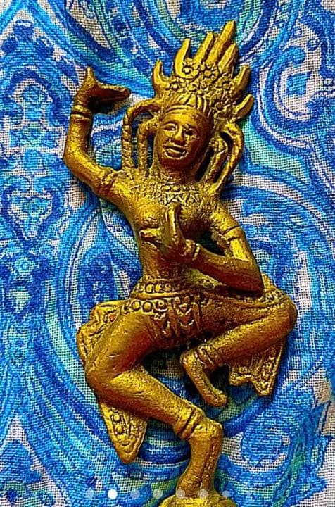 金運爆上げ　特別祈祷　タイの法鈴　縦10cm ビシュヌ神