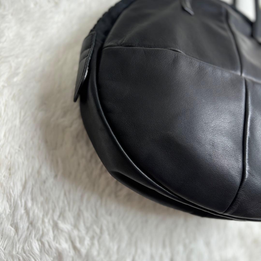 未使用に近い✨kawa-kawa カワカワ レザー サークルトート トートバッグ