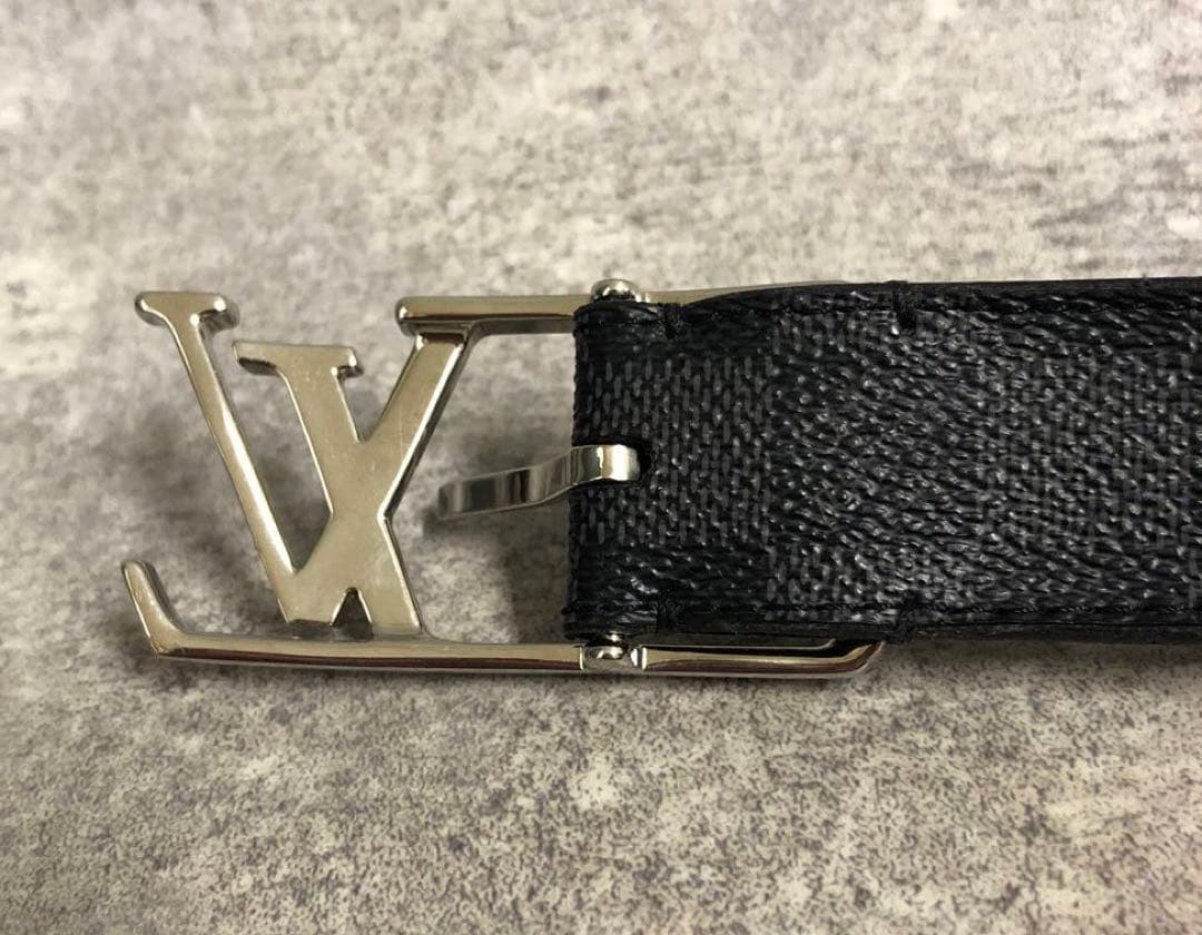 フォロー割■LOUISVUITTON ベルト ダミエグラフィット M6057