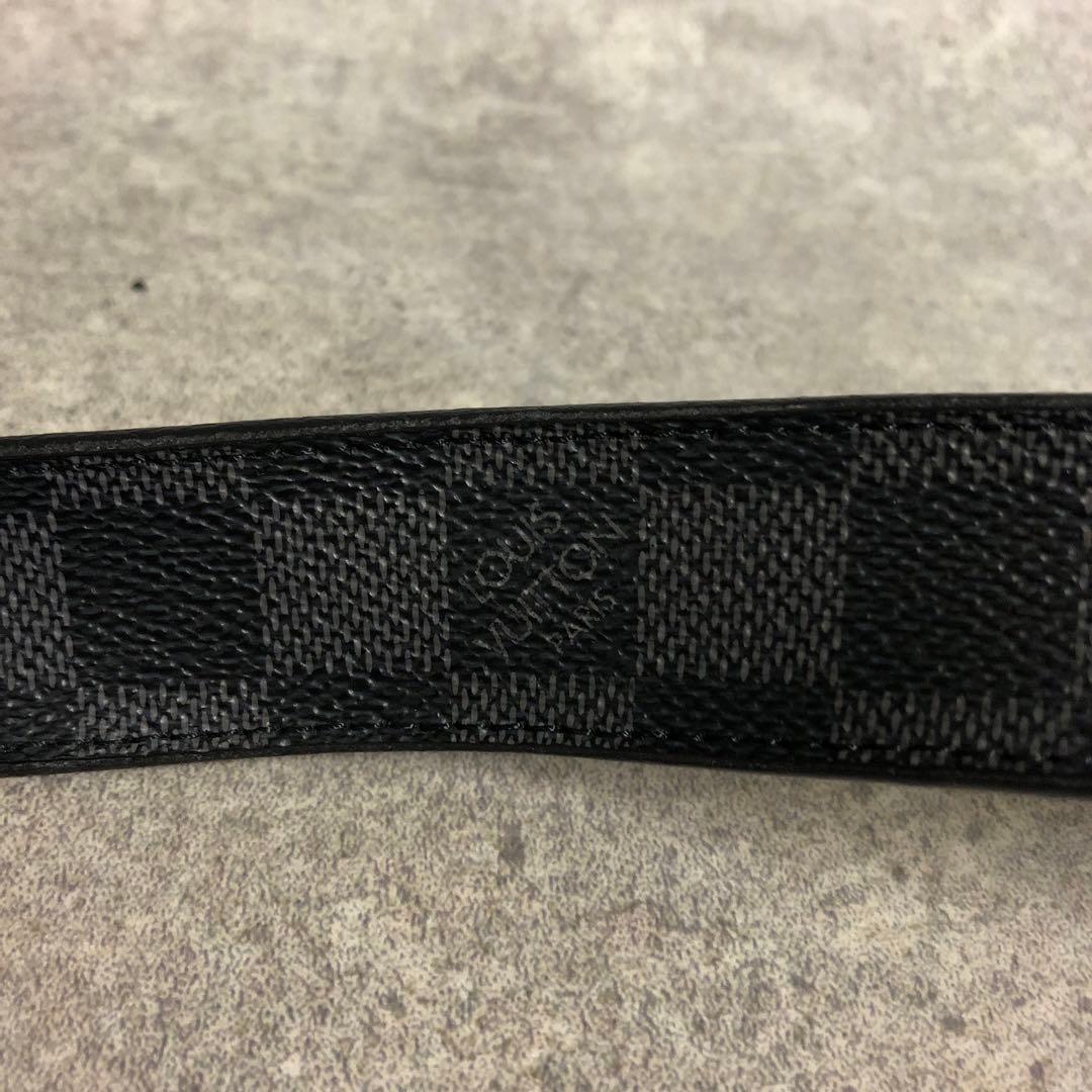 フォロー割■LOUISVUITTON ベルト ダミエグラフィット M6057