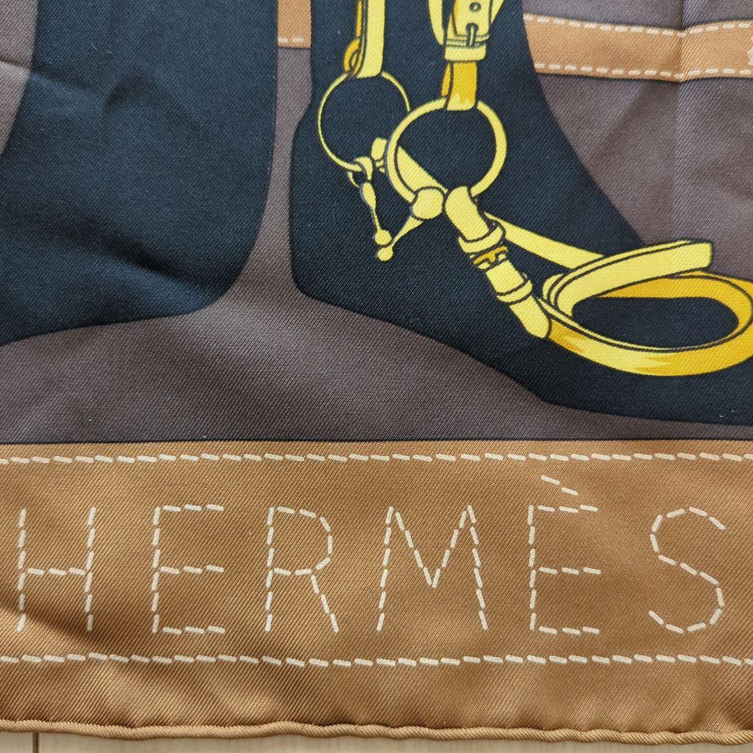 HERMES エルメスカレ90 ムッシュ＆マダム