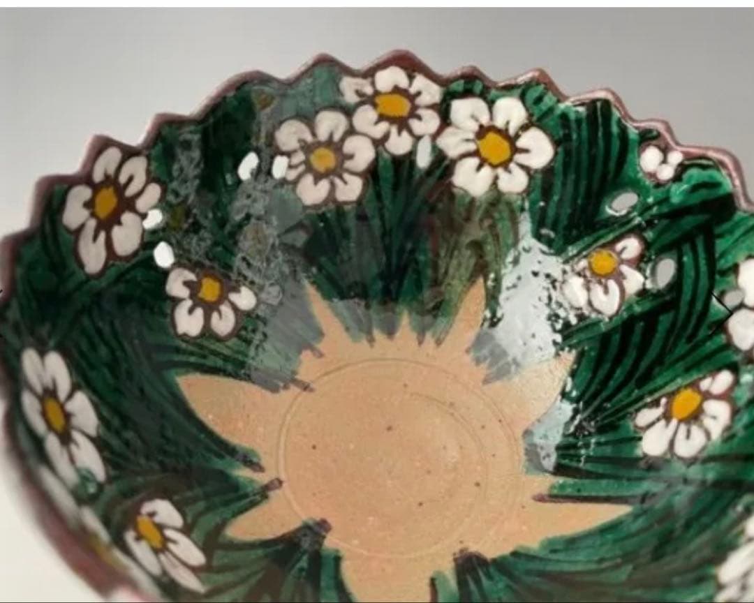 乾山写水仙向付10客　清水焼　新品未使用