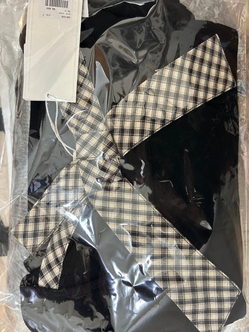 即日発送Ami ribbon check tops