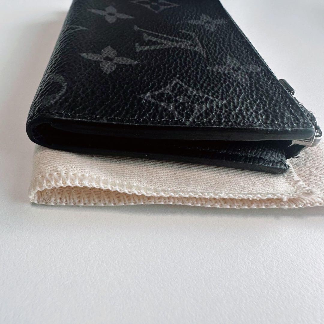 LOUIS VUITTON ポルトモネジュール モノグラムエクリプスM63536