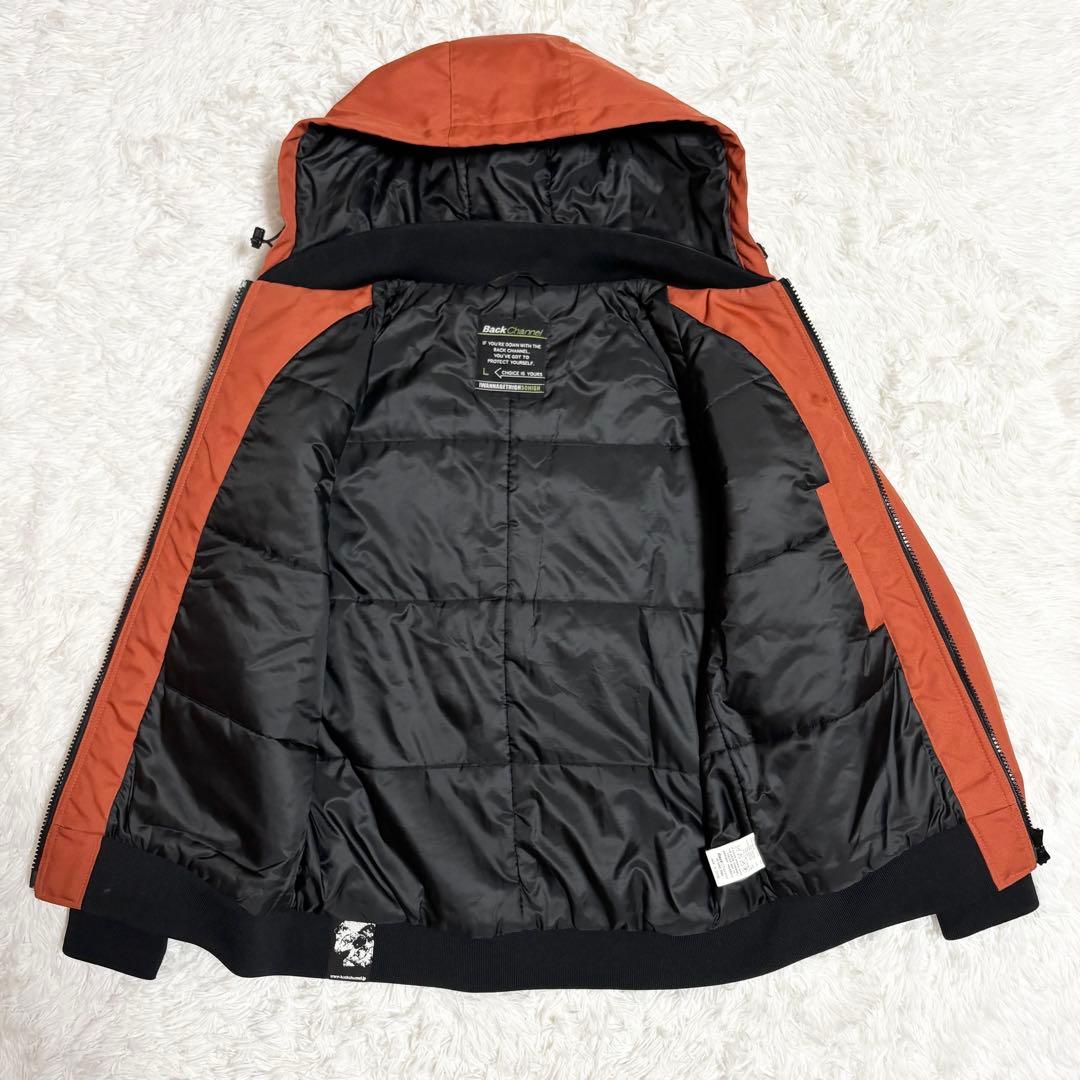 BACKCHANNEL CORDURA HOODED JACKET オレンジ L