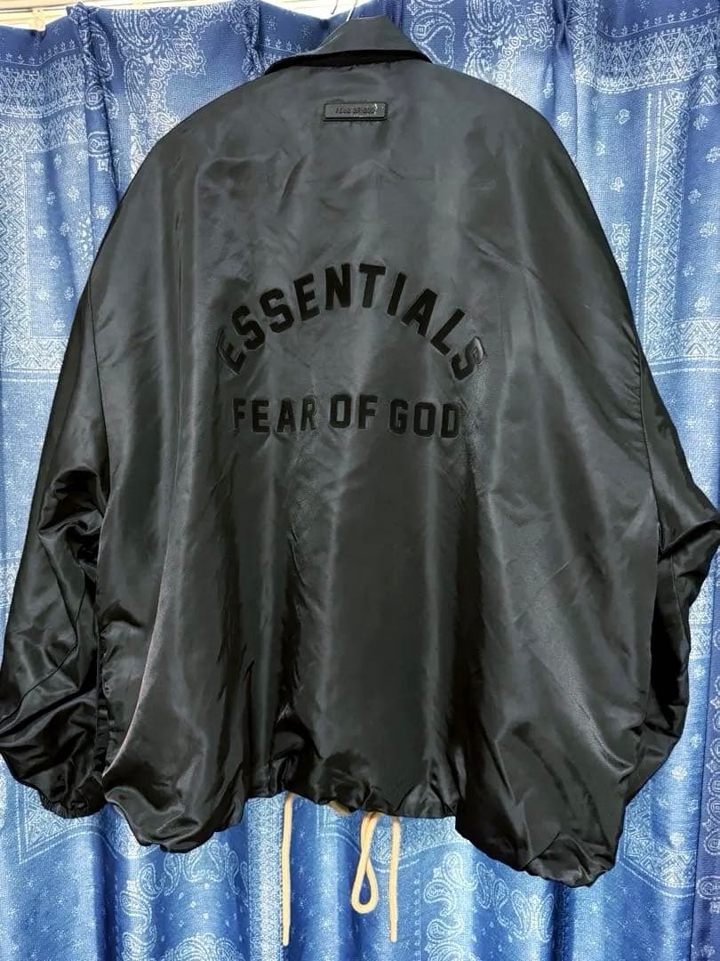ESSENTIALS FEAR OF GODナイロンコーチジャケット ブルゾン