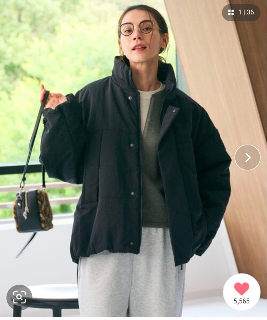 【WEB限定】ナイロン パデッド モンスターブルゾン ビューティーアンドユース