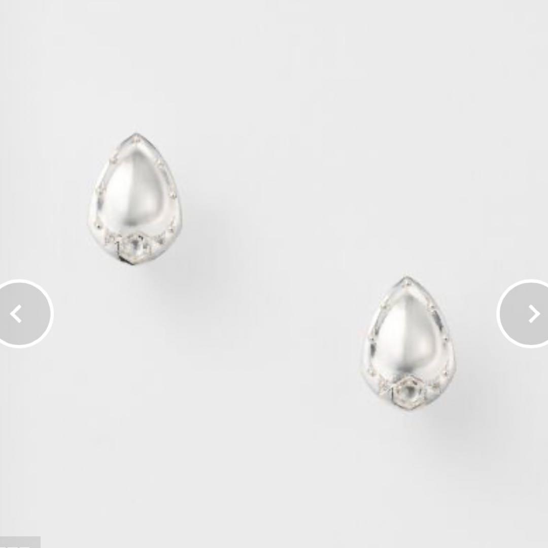 アガット シルバー ラブラドライト ピアス