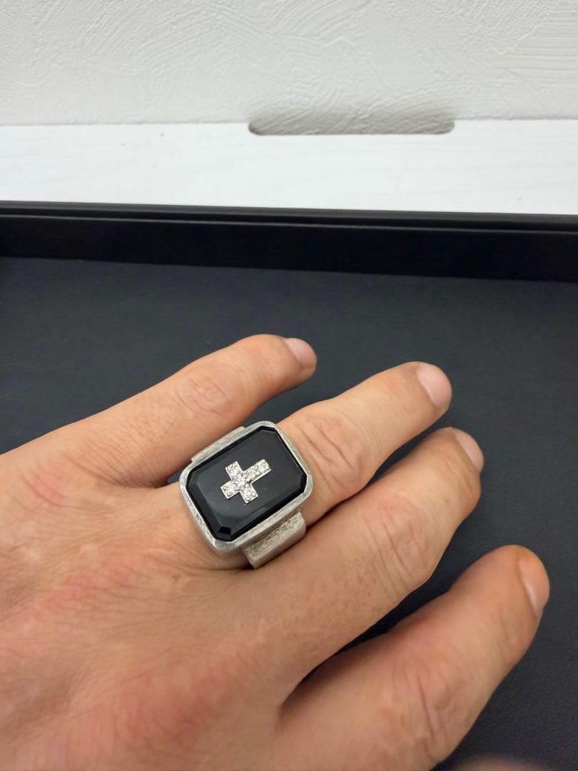 Justin Davis ジャスティンデイビス D013 シルバークロスリング